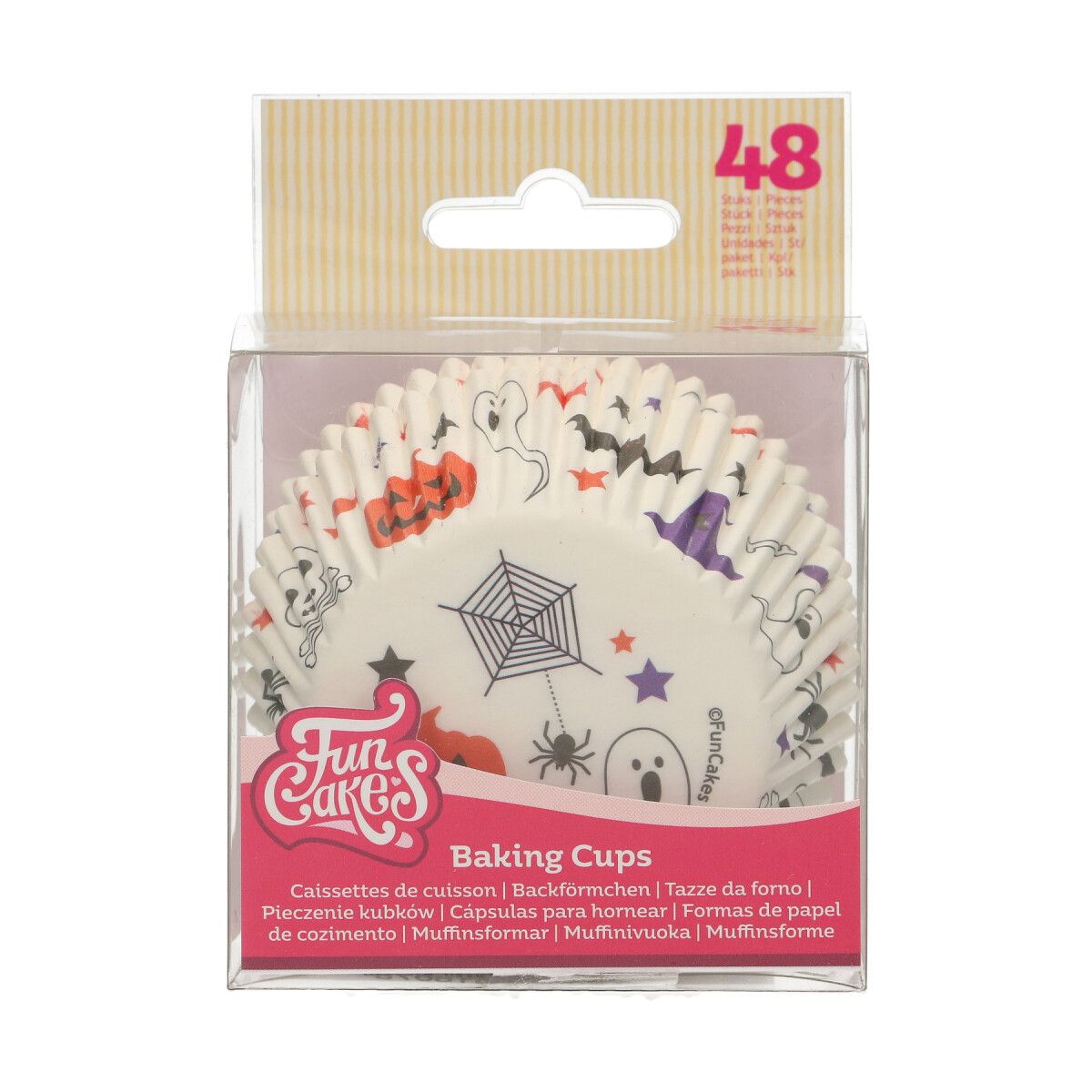 Cukrářské košíčky Halloween 48 ks FunCakes